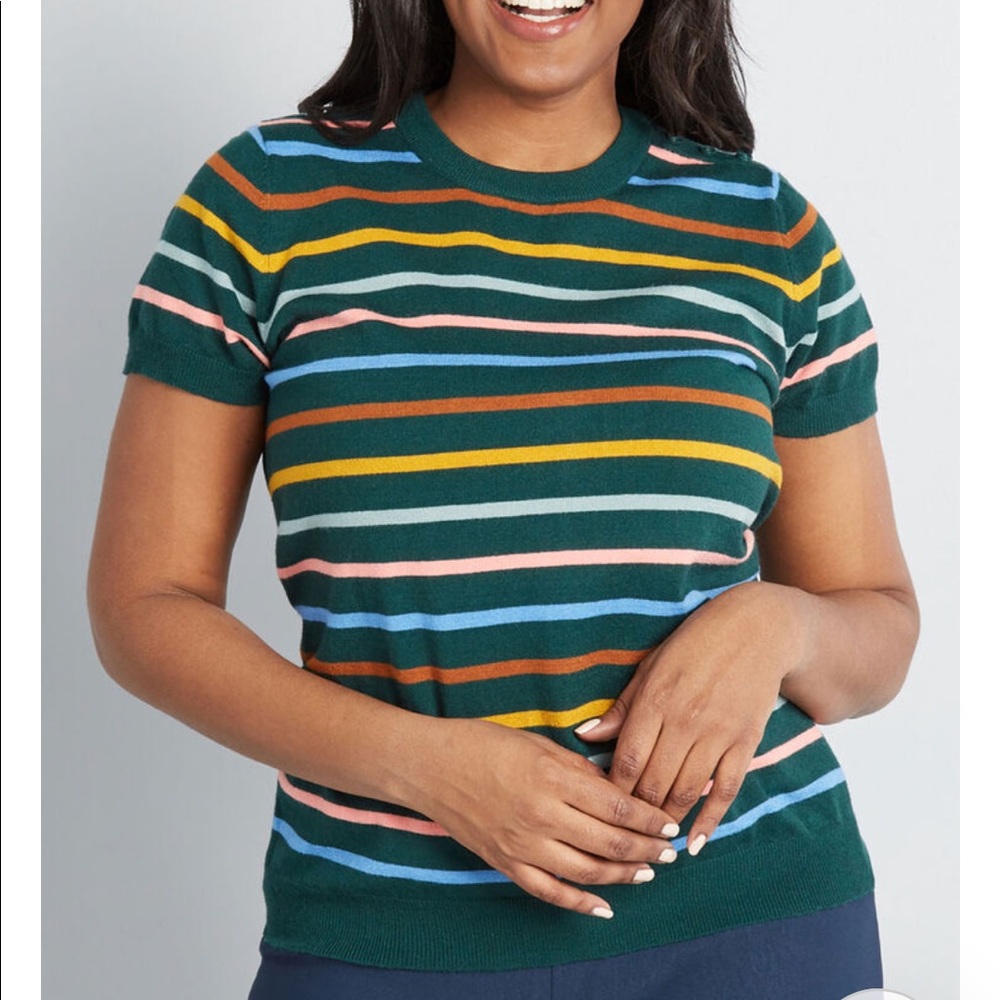 Charter School Short Sleeve Sweater